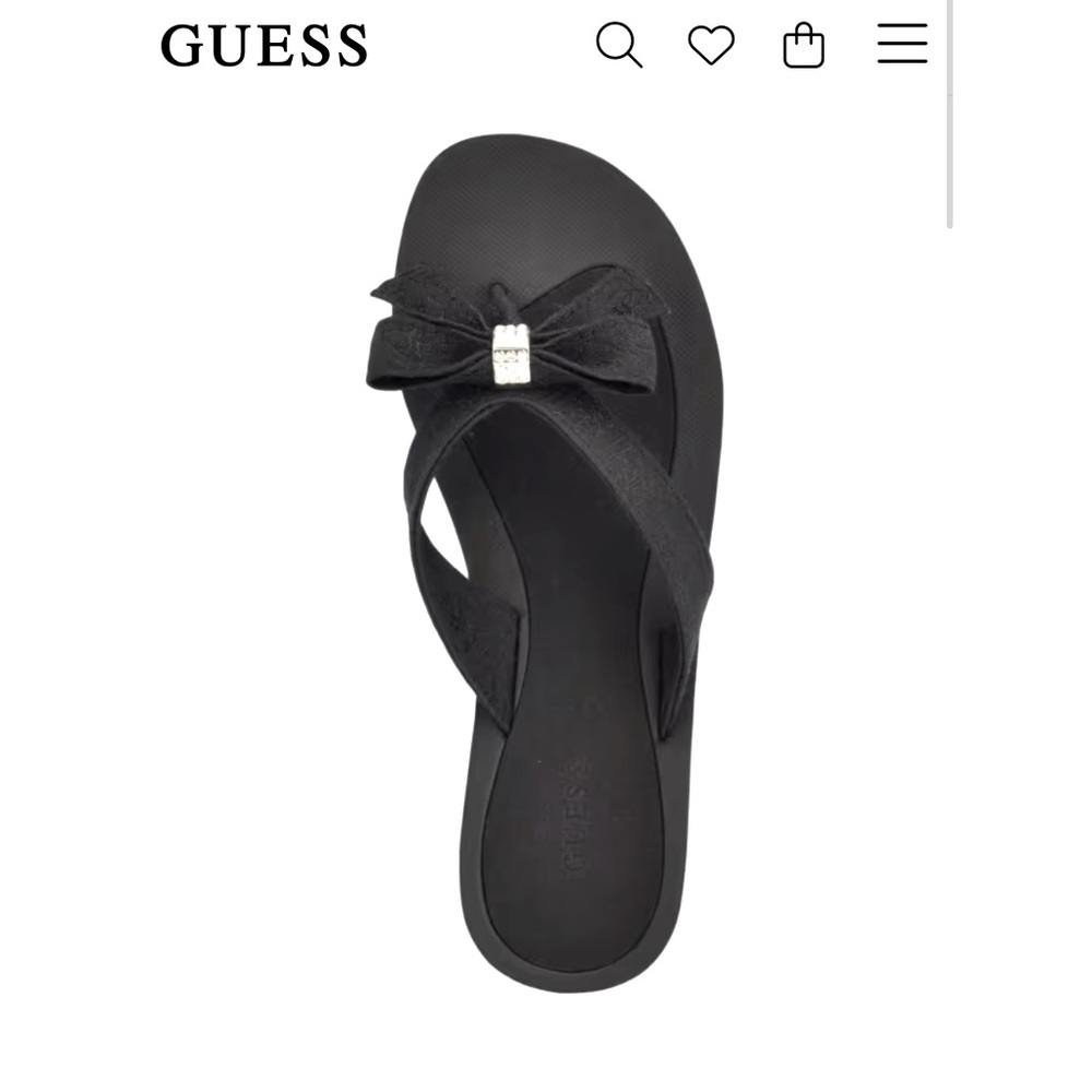 Guess Tutu sandals 🖤